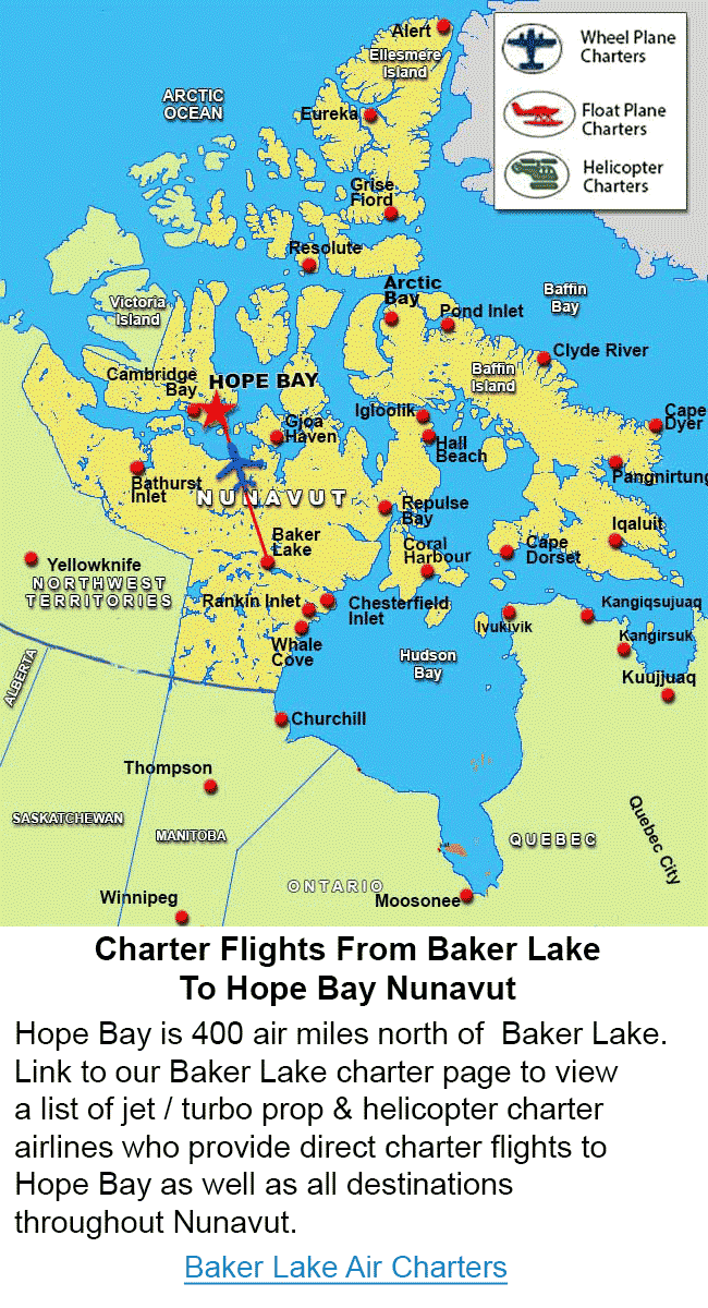 Flights From Baker Lake